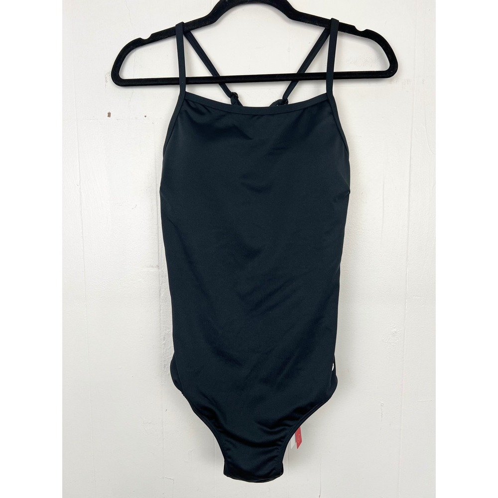 Baleaf Womens Black UPF‎ 50+ One Piece Athletic Swimsuit Size 34 Small NWT